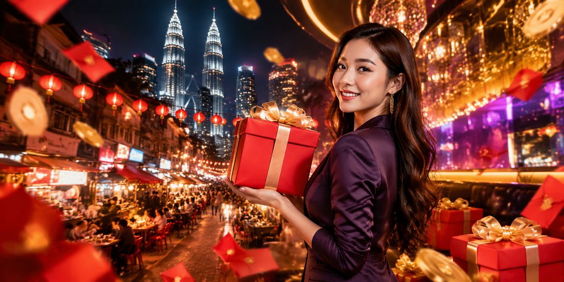 Bonus sampul merah bergaya Melayu di Kuala Lumpur sempena aktiviti pertaruhan sukan langsung