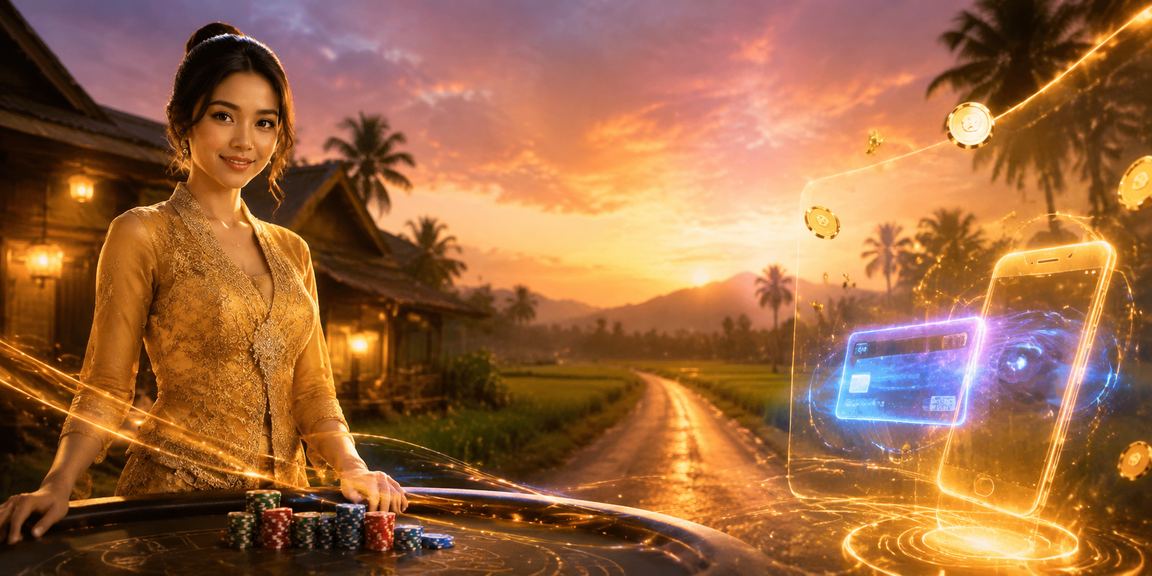 Hiburan kasino bergaya Malaysia dengan latar budaya tempatan